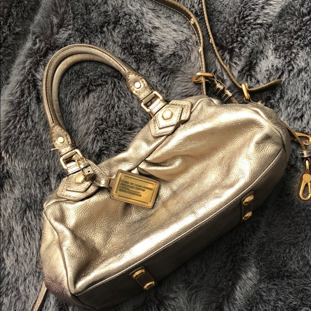 Marc By Marc Jacobs Metallic Gold Bag - image 3
